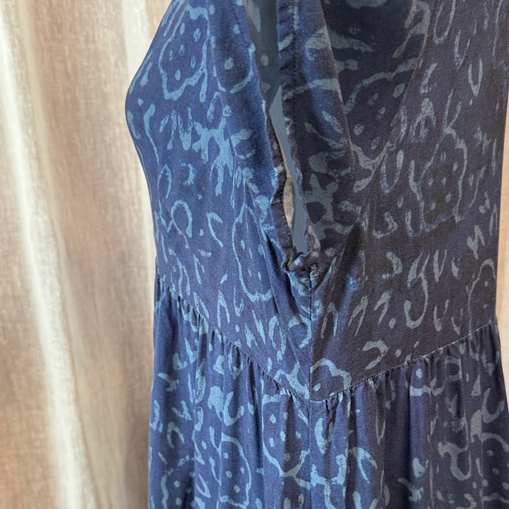 NATURAL LIFE Blue Patterned Maxi Dress - Picture 10 of 15